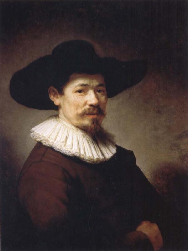 REMBRANDT Harmenszoon van Rijn Portrait of Herman Doomer oil painting image